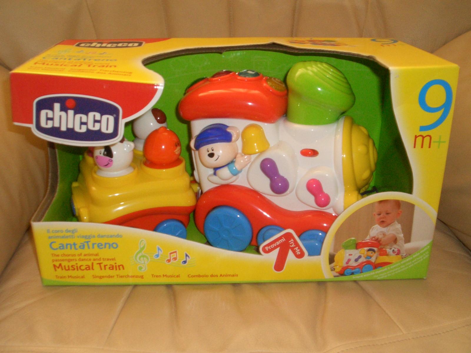 Музыкальная игрушка "Поющий поезд" Chicco