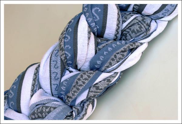 Слинг-шарф Ellevill Zara Tricolor Blue фото