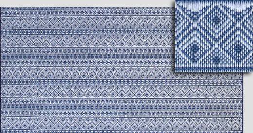 Слинг с кольцами Didymos, Indio Tiefblau/Weiss (темно-сине-белый)