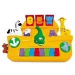 Kiddieland 049254 Развивающая игрушка Пианино "Ноев ковчег" (свет, звук)
