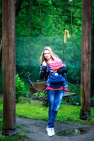  47."Мимикрия" слинг-рюкзак "ErgoBaby"