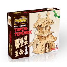 деревянная игрушка теремок
