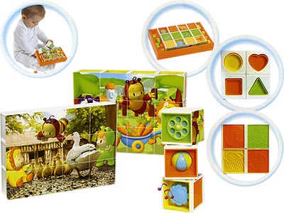 Для самых маленьких Smoby 211126 Кубики развивающие
