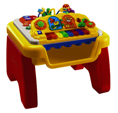 МУЗЫКАЛЬНЫЙ двусторонний ИГРОВОЙ СТОЛ CHICCO "MODO".