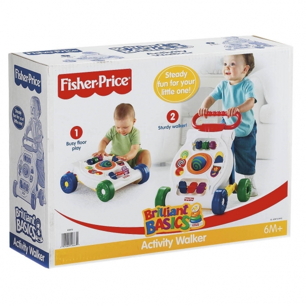 Fisher Price. "Блестящие основы" Ходунки с музыкальным игровым комплексом