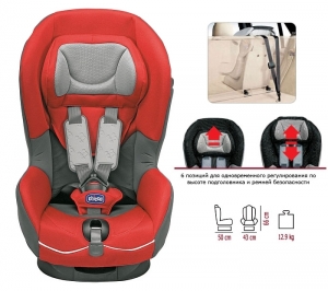 Автокресло Chicco Key 1 Isofix Fuego Автокресло Chicco Key 1 Isofix Fuego