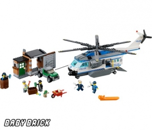 Полицейский вертолет наблюдения (Lego 60046)