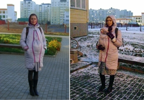 23. Наша любимая слингокуртка!:-)