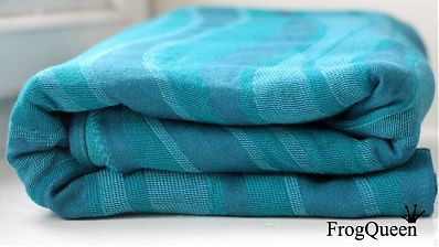 Слинг-шарф Didymos, Waves Aqua (волны аква)